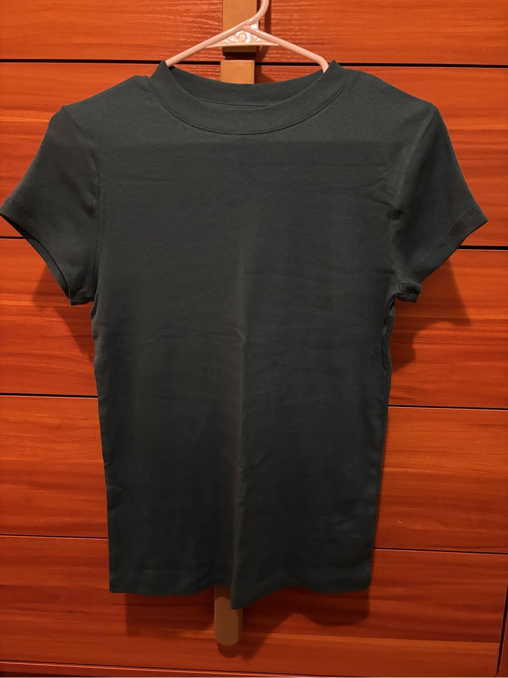a new day Deep Teal Short Sleeve Crewneck Tee